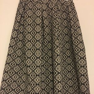 Patterned Full Skirt